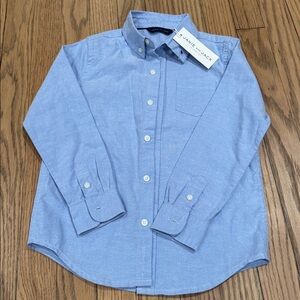 Janie and Jack Light Blue Collared Shirt- NWT- Size 5